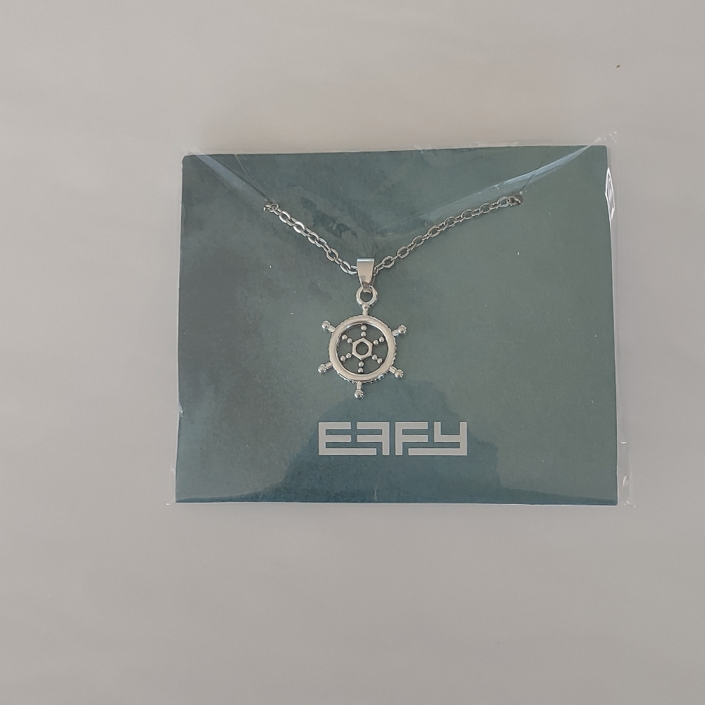 Effy Seaside Ship Wheel Necklace